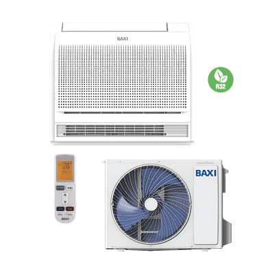 Climatizzatore Condizionatore Console Baxi Inverter serie NEW 18000 Btu RZGNP50 + RZ2GT50 A++\ A+ Wi-Fi Optional