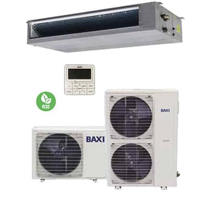 Climatizzatore Condizionatore BAXI Inverter Luna Clima Canalizzabile Canalizzato R-32 36000 btu RZGND100 A++/A+ Wi-Fi optional