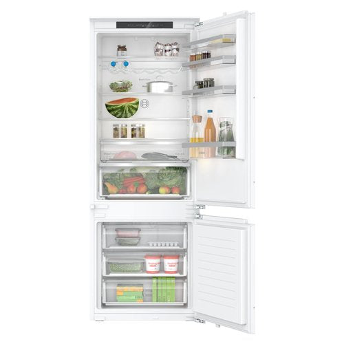 Frigorifero Da Incasso Combinato Bosch Serie 2 KBN965SE0 383 Litri Classe E (A193,5xL69,1xP54,8) Total No Frost VitaFresh XXL Home Connect