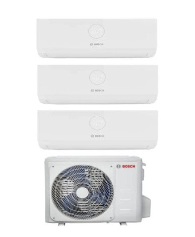 Airconditioner Bosch Trial Split Inverter serie CLIMATE 3000i 7+9+9 met CL5000M 79/3 E R-32 Wi-Fi Optioneel 7000+9000+9000