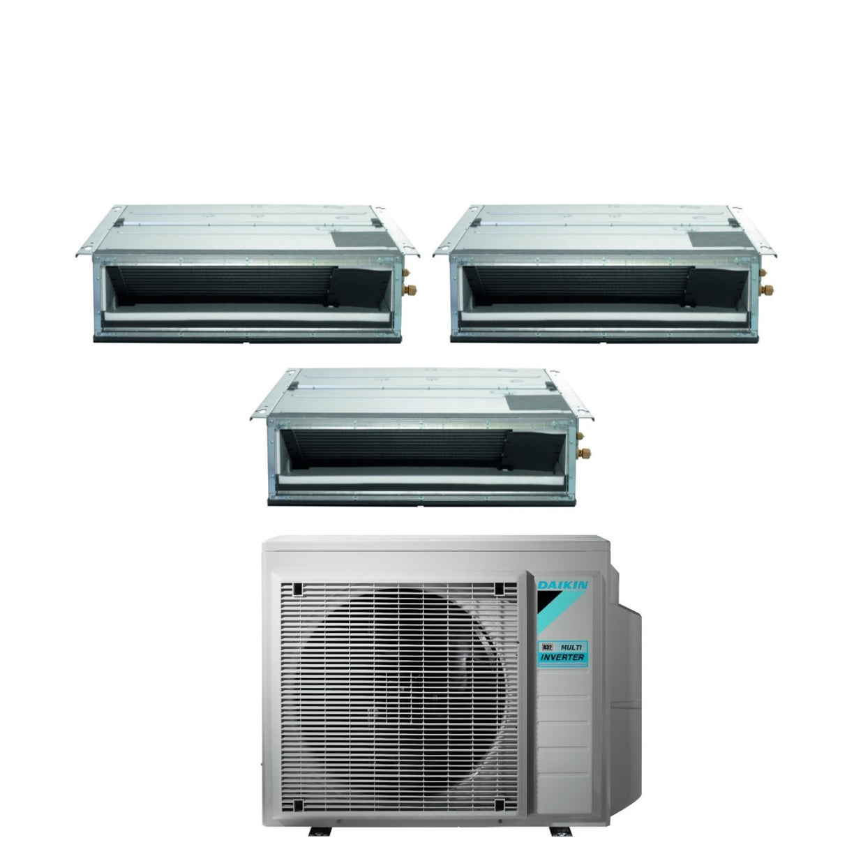 Klimaatregeling Airconditioning Daikin Bluevolution Trial Split Kanaliseerbaar Inverter serie FDXM-F9 9+9+9 met 3MXM68N R-32 Wi-Fi Optioneel 9000+9000+9000 - Italiaanse garantie.