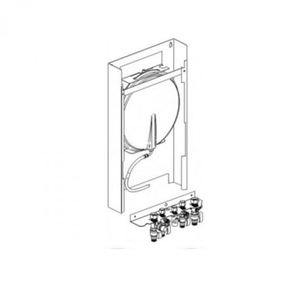 Volledige Kit B-Pack Daikin EKFJS1A Maat Small voor Maten 12 / 18 / 22 kW met een expansievat van 8 liter