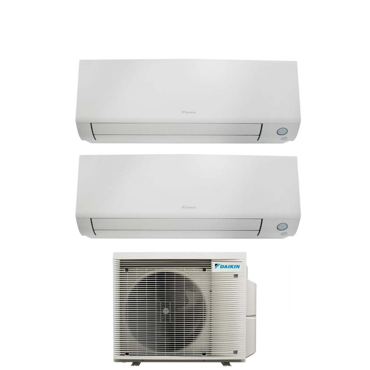 Airconditioner Daikin Bluevolution Dual Split Inverter-serie PERFERA ALL SEASON 7+12 met 2MXM68A R-32 Geïntegreerde Wi-Fi 7000+12000 Italiaanse garantie