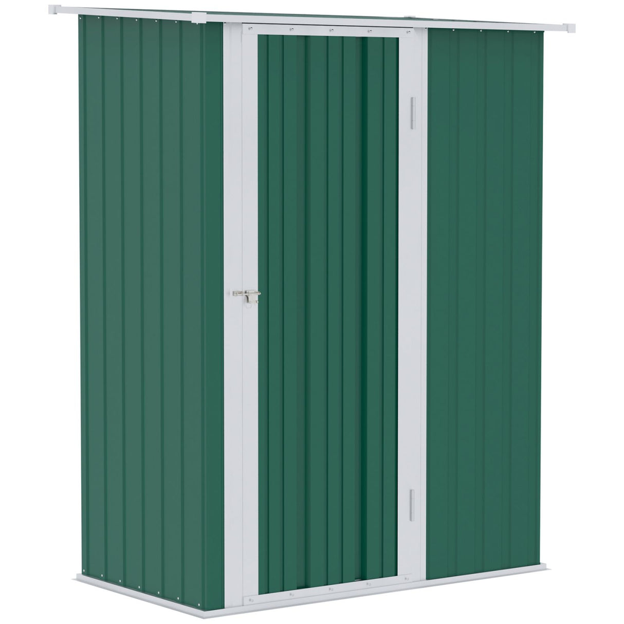 Easycomfort Tuinhuisje Gereedschapsschuur van Waterdicht Staal 142x84x189cm