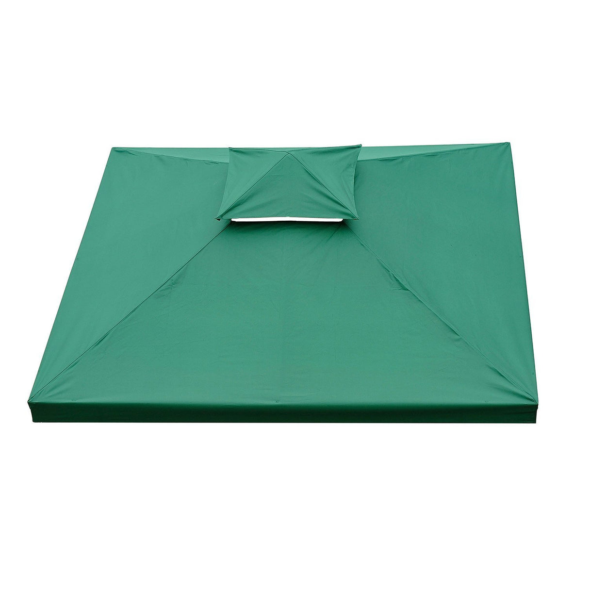 EasyComfort Afdekzeil voor Tuinprieel 3x3 m, Anti-UV Waterdicht Polyester Donkergroen Dak