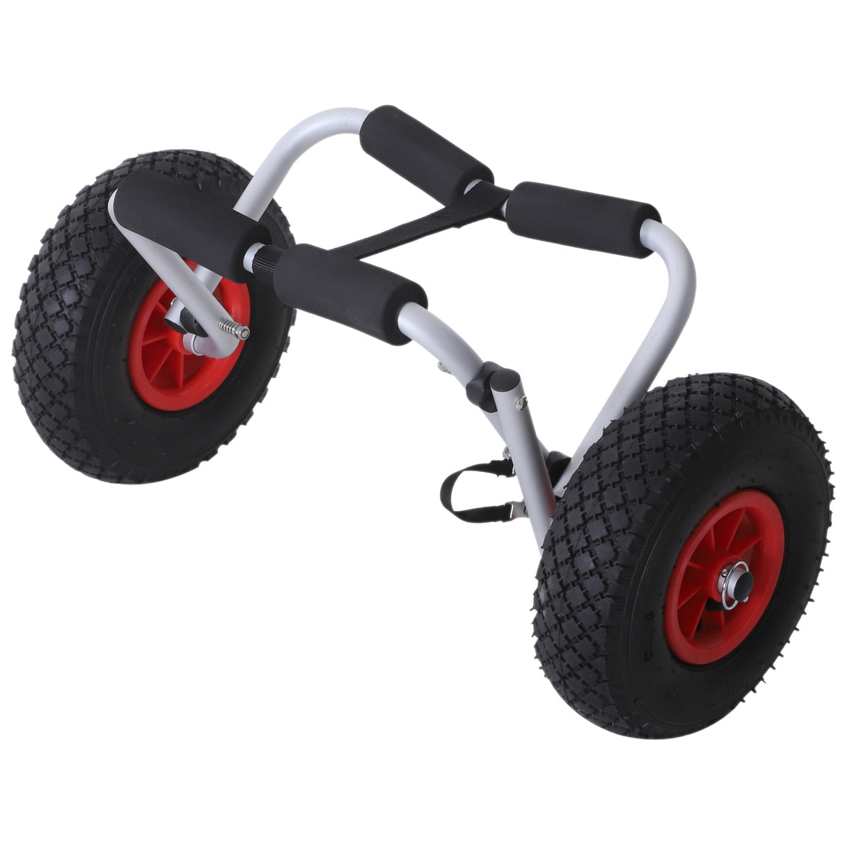 Easycomfort Kayakwagen Opvouwbaar 25cm Wielen Geschikt voor Alle Oppervlakken
