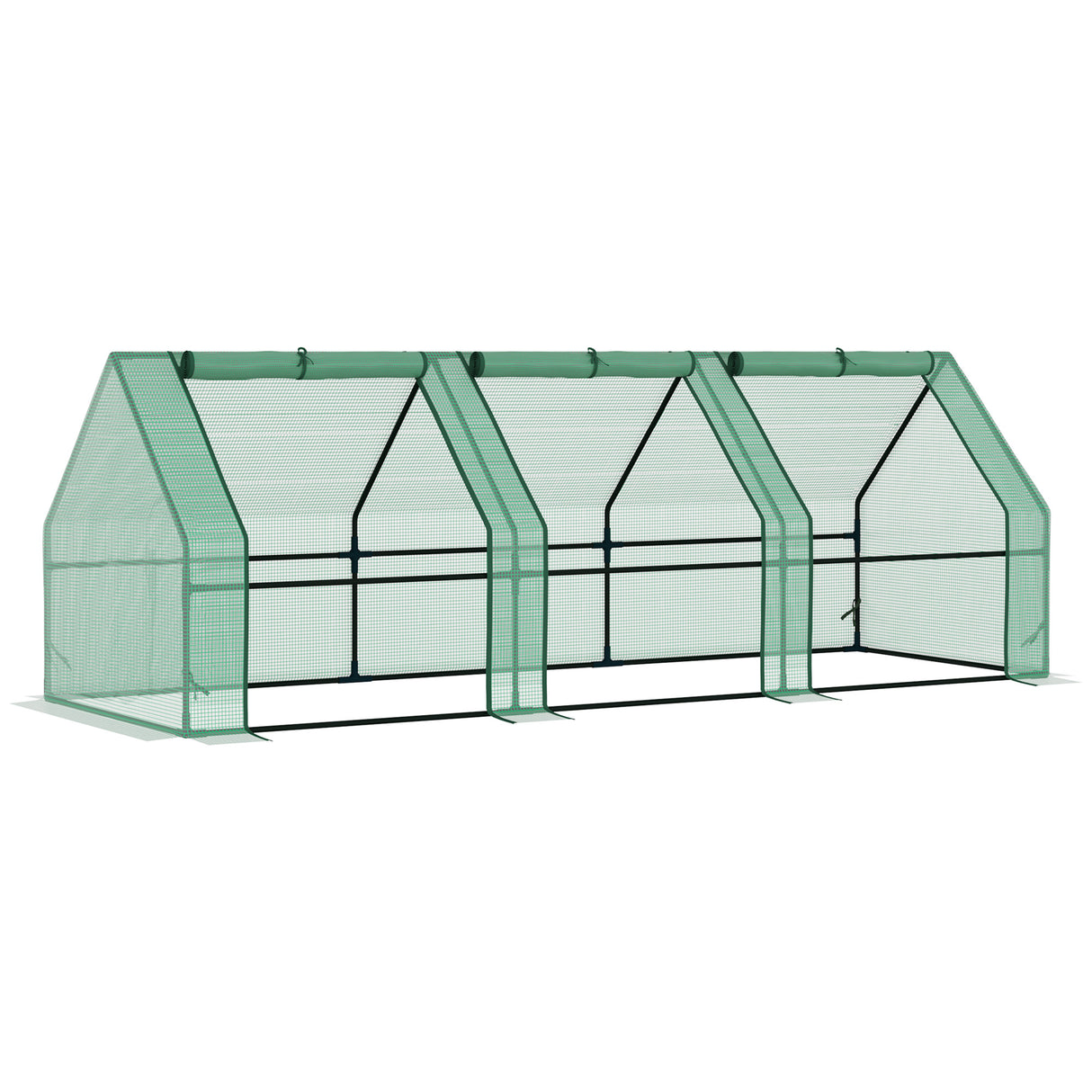 easycomfort-kas-tunneltuin-in-pe-voor-planten-en-bloemen-met-verlengde-randen-en-scharnierende-deuren-270x90x90-cm-donkergroen