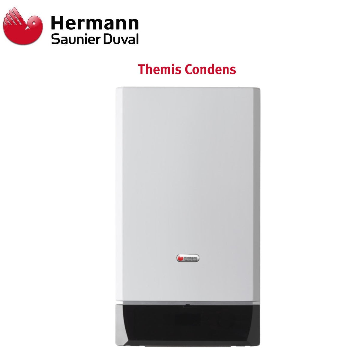 gascondensatieketel Hermann Saunier Duval model Themis condens 27 kW methaan compleet met rookgasafvoerkit