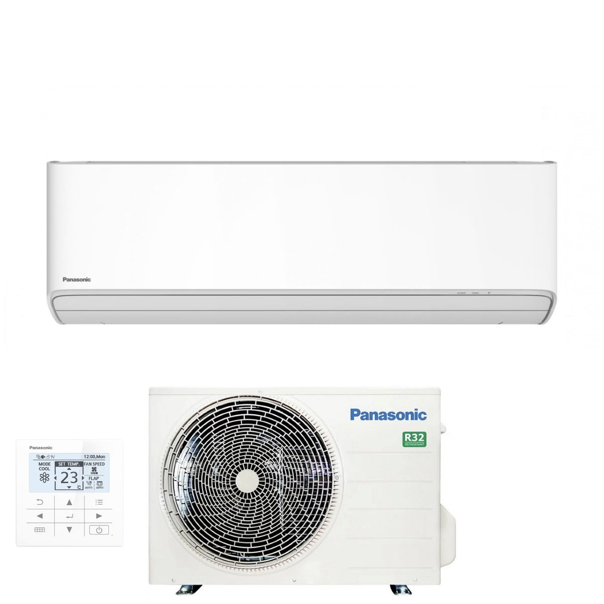 Climatizzatore Condizionatore Panasonic Inverter serie CS 12000 Btu CS-Z35YKEA R-32 Wi-Fi Integrato Classe A+++/A++ con Comando a Filo Incluso