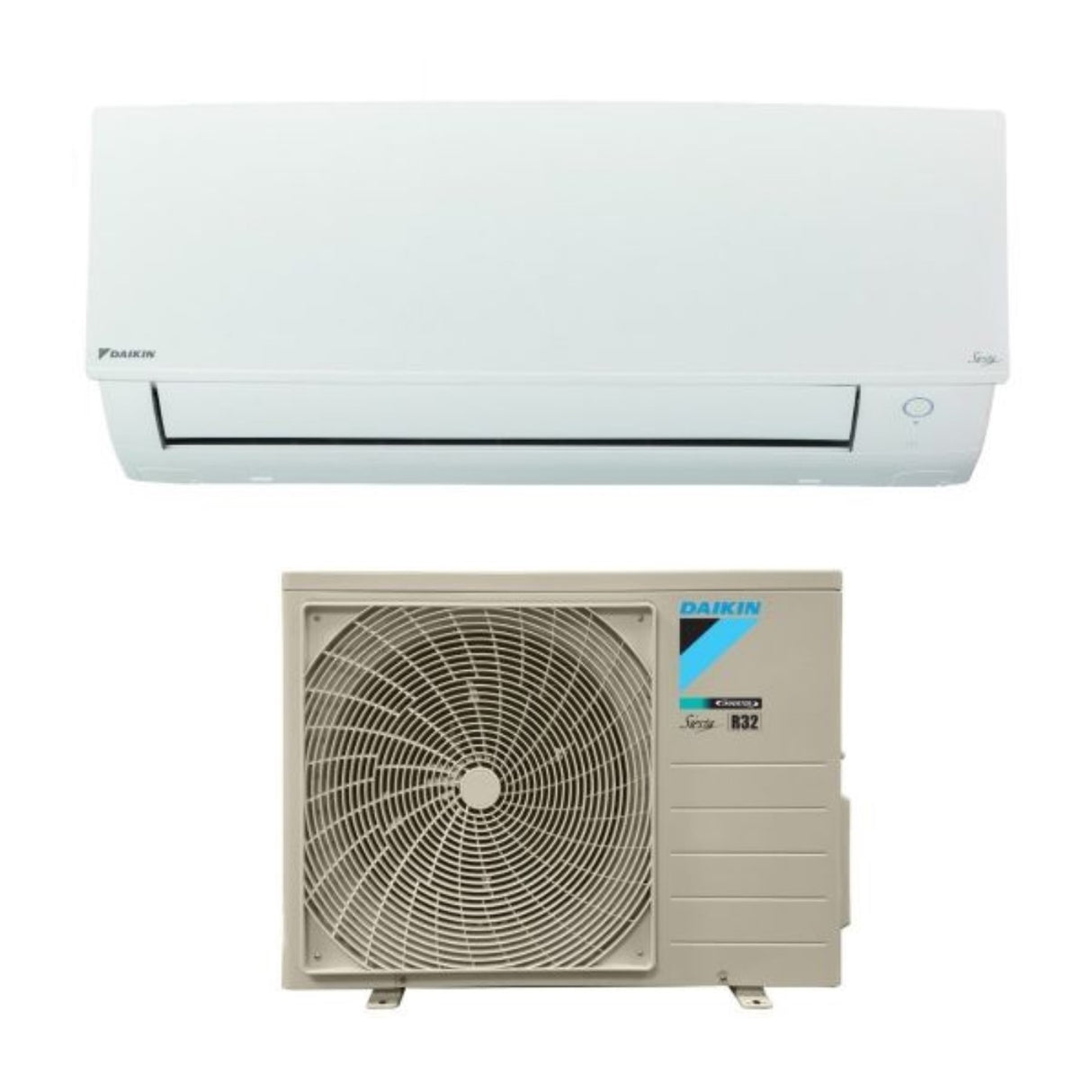 Climatizzatore Condizionatore Daikin Inverter Serie SIESTA ATXC-B 12000 Btu ATXC35B + ARXC35B R-32 Wi-Fi Optional Classe A++