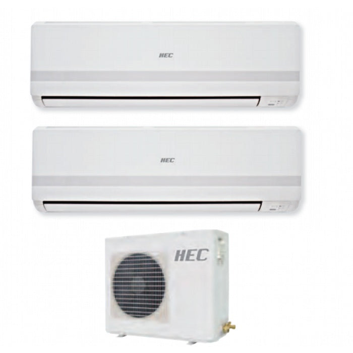 HEC by HAIER K6 DUAL SPLIT INVERTER 9000+12000 CON H2SU-18HEKC03/R2