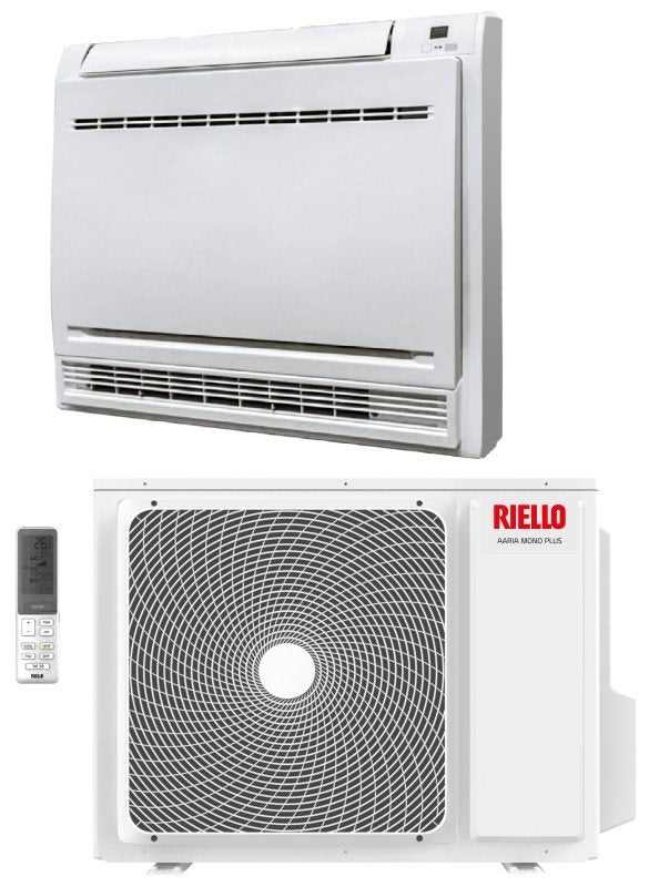 Climatizzatore Condizionatore Riello Inverter Console a Pavimento 9000 Btu AMC 25 PLUS R-32 Wi-Fi integrato