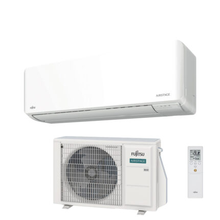 Fujitsu Inverter serie KM AIRSTAGE 14000 Btu ASEH14KMCG R-32 Geïntegreerde Wi-Fi