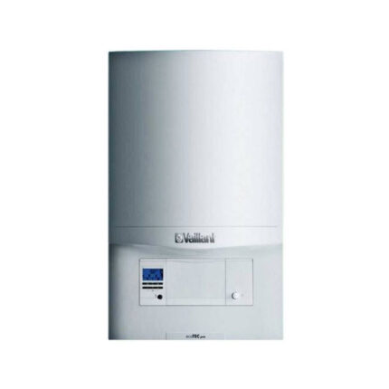 Hoogefficiënte Vaillant ecoTEC PRO VMW 286/5-3+ Aardgas warmtepomp compleet met rookafvoerset.