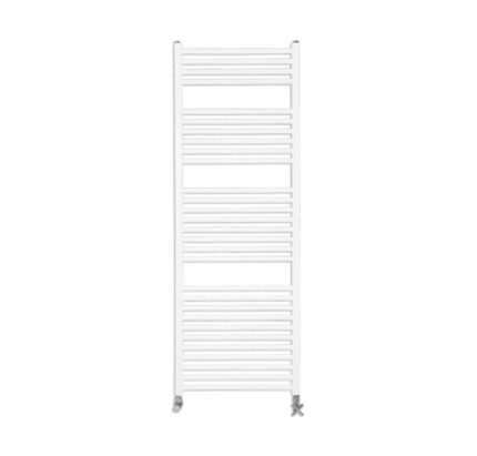 Design radiator in geverfd wit corrosiebestendig aluminium - Fondital COOL model, beschikbaar in verschillende maten.