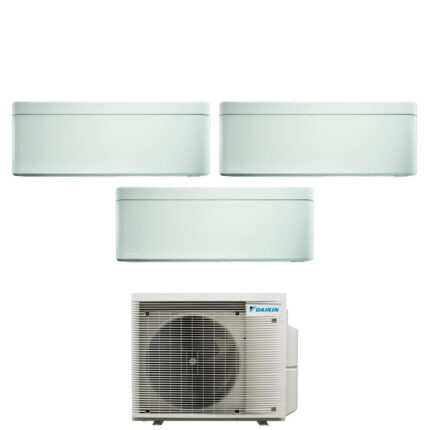 Daikin Bluevolution Trial Split Inverter airconditioner serie STYLISH WHITE 7+7+7 met 3MXM52N R-32 geïntegreerd Wi-Fi 7000+7000+7000 kleur Wit - Italiaanse garantie