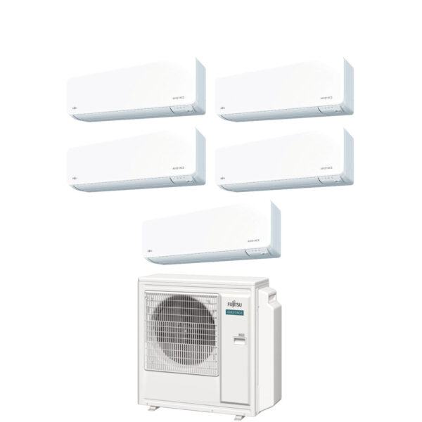 Airconditioning Fujitsu Penta Split Inverter serie KG AIRSTAGE 9+9+9+9+14 met AOEG36KBTA5 R-32 ingebouwde Wi-Fi 9000+9000+9000+9000+14000