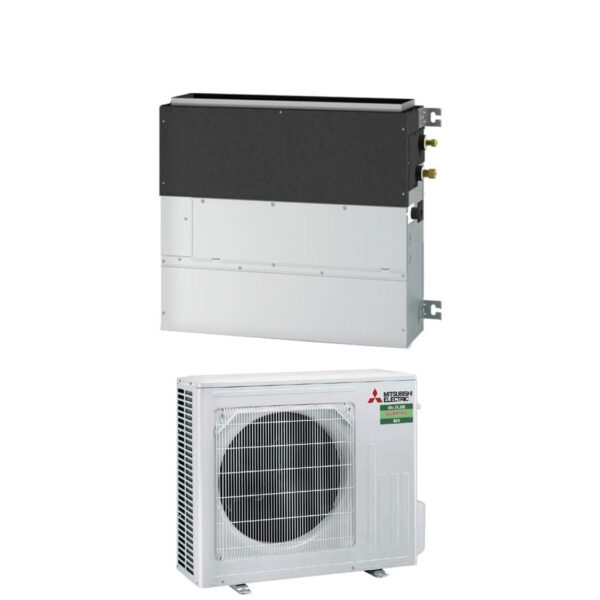 Vloer Ingebouwde Inverter Airconditioner Mitsubishi Electric 18000 Btu SFZ-M50VA + SUZ-M50VA R-32 Optionele Wi-Fi