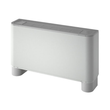 Aermec FCZ-ACT 300 ventiloconvector met elektronische thermostaat, wit, wandgemonteerd.