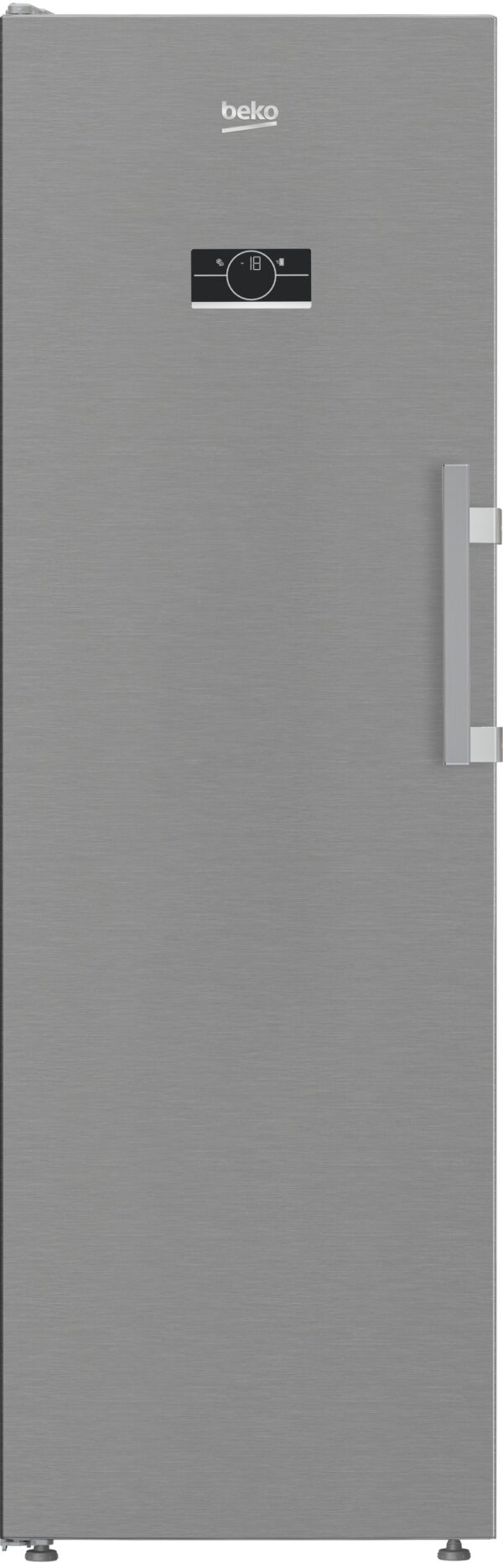 Verticale vriezer Beko B5RMFNE314X 286 Liter Klasse E No Frost (A186,5xL59,7xP75,4) RVS