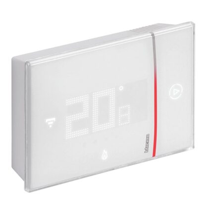 Slimme witte wandmodel thermostaat BTicino Smarther 2 met geïntegreerde Netatmo Wi-Fi - XW8002W