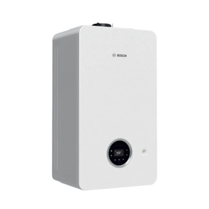 Hoge-efficiëntie Junkers Bosch CONDENS 2300 W GC2300W 24 C Aardgas/Gpl condensatieboiler met rookafvoerset.