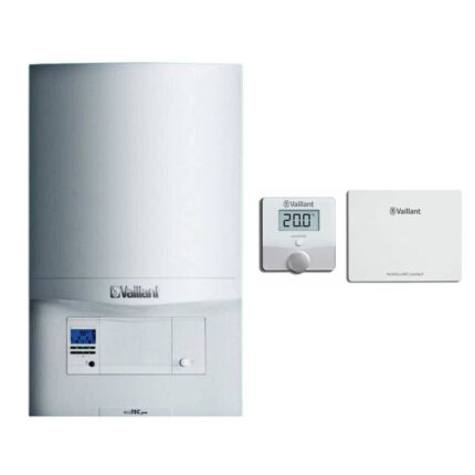 Hoogefficiënte Vaillant ECOTEC PRO met SensoROOM Connect Wi-Fi en Rookgasafvoerset voor Aardgas/LPG.