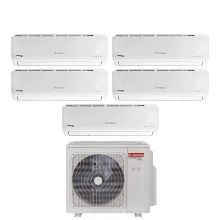 Klimaatregelaar Airconditioner Ariston Penta Split Inverter serie PRIOS 9+9+9+12+12 met PENTA 121 XD0C-O R-32 Optionele Wi-Fi 9000+9000+9000+12000+12000