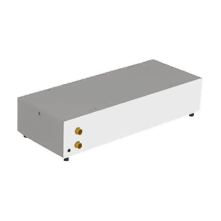 Buffer voor installatie van buitenunits van monoblock warmtepompen CKZ HH van Ariston met aansluitingen en isolatie.