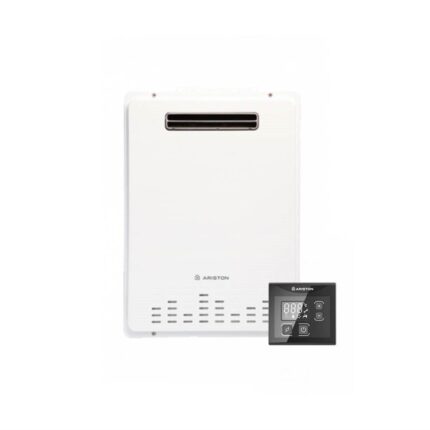Gasboiler Ariston Next Evo x Outdoor 22 Eu GPL 22 Lt: buitenopstelling, laag NOx, modern design met 22 liter capaciteit.