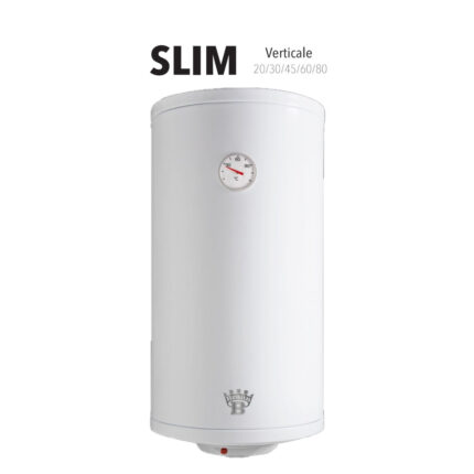 Elektrische Boiler Bandini Braun Slim Verticale, 30 liter, flangiato design, 2 jaar garantie.