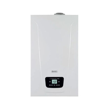 Hoogrendement propaan condensatieketel Baxi LUNA DUO-TEC E 28 met rookgasafvoerset - lage NOx.