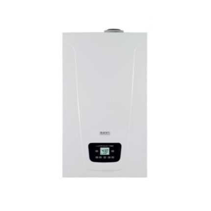 Baxi Luna Duo-tec E 33 condensatieketel met lage NOx, compleet met rookgasafvoerset.