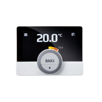 Slimme BAXI MAGO thermostaat met Wi-Fi voor warmtepompen en boilers.