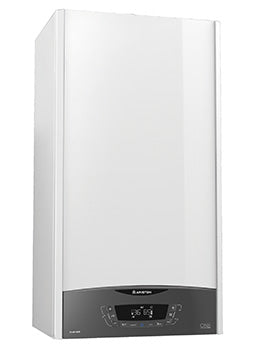 Design gasboiler Ariston CLAS X 28 CF Gpl Low NOx, open model.
