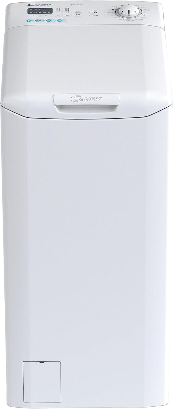 Candy CST06L3/1-11 Smart 6 Kg Toplader Wasmachine Klasse C 1000 Toeren (A86xL41xP60) NFC Technologie Smart check-up functie