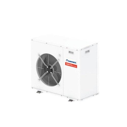Omkeerbare Inverter warmtepomp Climaveneta i-BX-N008M Monofase R-410 met ingebouwde bediening.