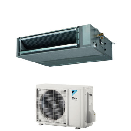 Daikin Bluevolution kanaal airconditioner gemiddelde prevalentie 18000 Btu FBA50A + RZAG50A Eenvfase R-32 Optionele Wi-Fi