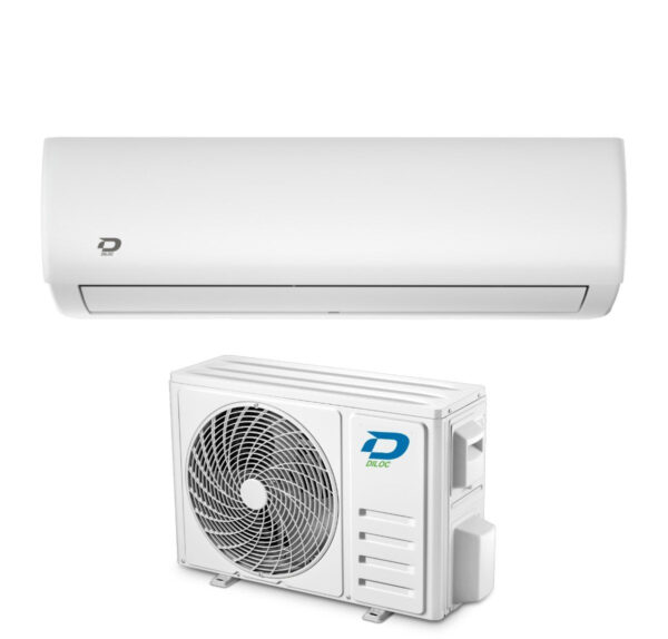 Airconditioner Diloc Inverter serie JESSICA WHITE 24000 Btu D.JESSICA 24000 R-32 Wi-Fi Geïntegreerd Wit A+/A