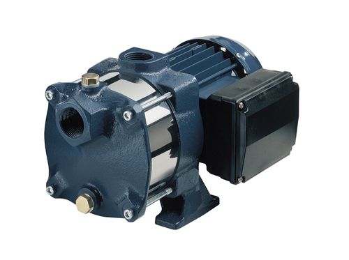 Ebara stilstaande horizontale meertraps centrifugaalpomp met gietijzeren behuizing monofase COMPACT AM/12 1480050000