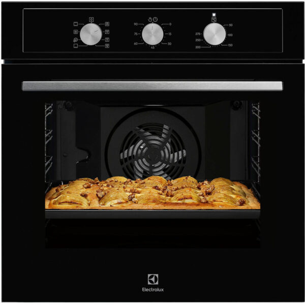 Electrolux EOH2H04K 72 Liter Elektrische Oven Klasse A+ (A58,9xL59,4xP56,9) Zwart