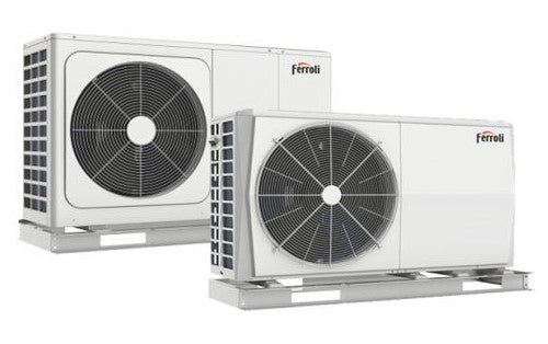 Omkeerbare warmtepomp Ferroli OMNIA M 3.2, 8 kW, buiteninstallatie, DC Inverter compressor R-32, Wi-Fi, draadbediening.