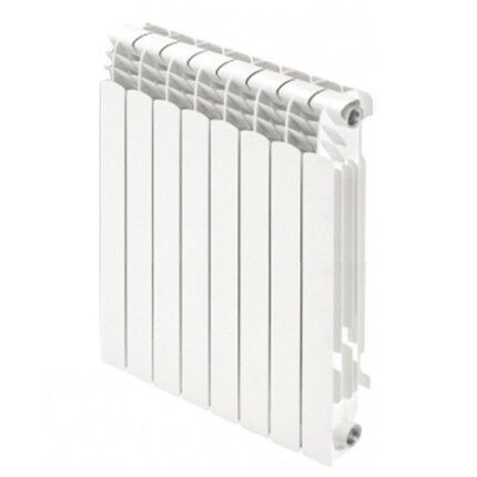 Aluminium radiator Ferroli PROTEO 900 met 4 tot 10 elementen en een centerafstand van 800 mm.