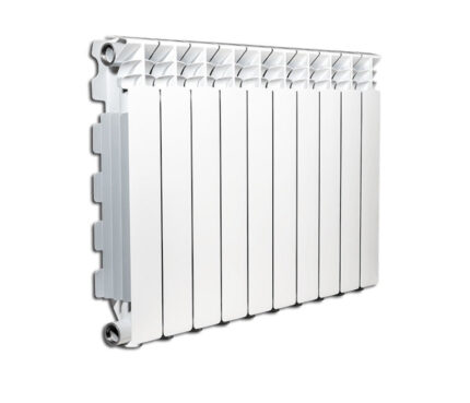 Aluminium radiator Fondital EXCLUSIVO D3, 3 tot 10 elementen, centerafstand 800 mm.