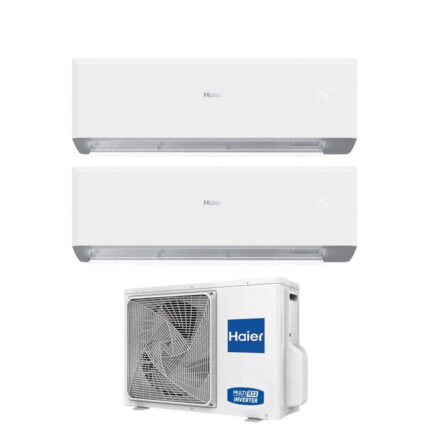 Klimaatbeheersingsinstallatie Haier Dual Split Inverter serie REVIVE 9+9 met 2U40MEFFRA R-32 Geïntegreerde Wi-Fi 9000+9000