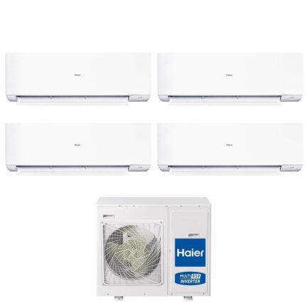 Haier Quadri Split Inverter airco serie EXPERT 9+9+9+12 met 4U85S2SR5FA R-32 ingebouwde Wi-Fi 9000+9000+9000+12000