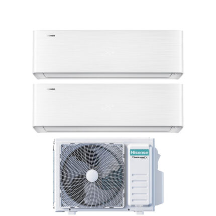 Hisense Dual Split Inverter serie ENERGY PRO X 9+9 met 2AMW35U4RGC R-32 Geïntegreerd Wi-Fi 9000+9000