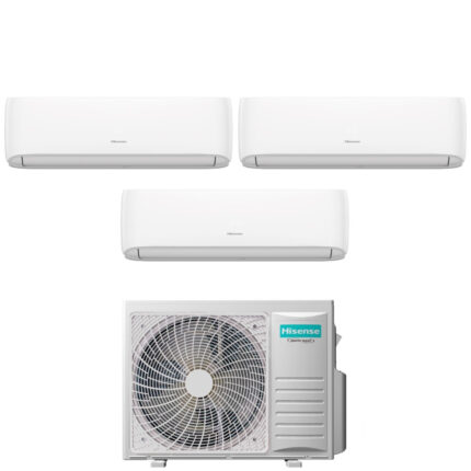 Klimatizator Airconditioner Hisense Trial Split Inverter serie HI-COMFORT 7+7+7 met 3AMW52U4RJC R-32 Ingebouwde Wi-Fi 7000+7000+7000