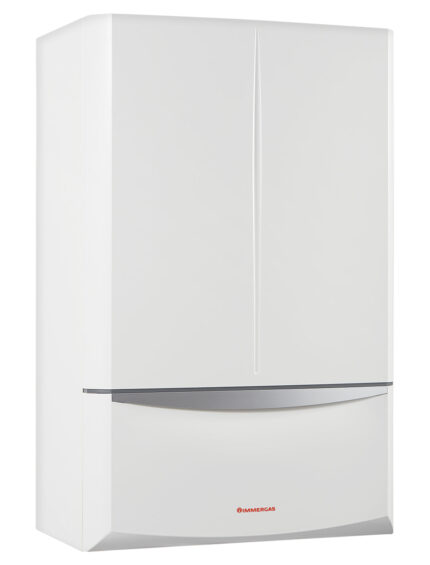 Condensatieketel Immergas VICTRIX TERA VIP V2 24 Low Nox opstelling met Rookafvoerset