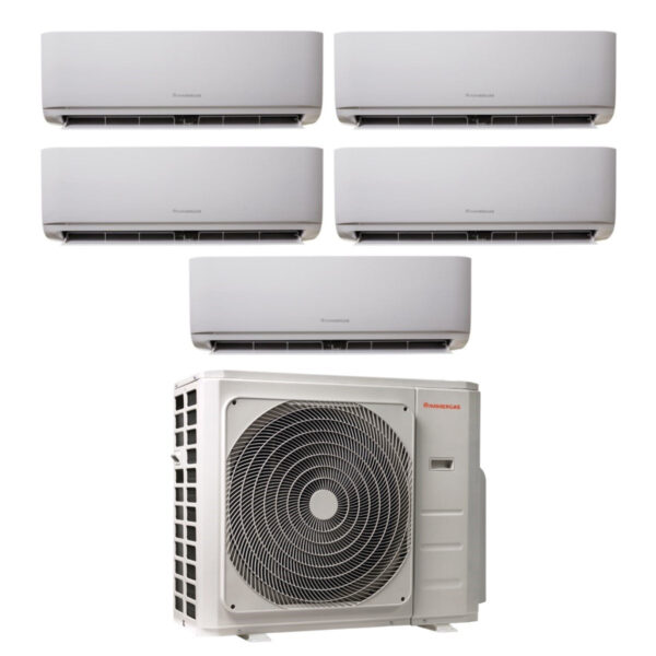 Immergas Penta Split Inverter Airconditioner serie THOR 9+9+9+12+12 met MULTI 42-5 R-32 Wi-Fi Optioneel 9000+9000+9000+12000+12000
